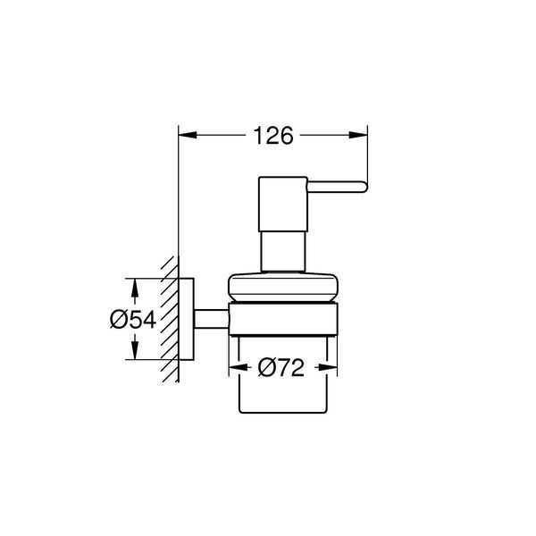Дозатор для жидкого мыла Grohe QuickFix Start 411952430 CV033774 фото