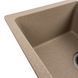 Гранітна мийка для кухні VALESO ZIRKONE 6250 матова Сафарі 49110 фото 2