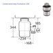 Измельчитель пищевых отходов In-Sink-Erator Model Evolution 250 143 фото 7