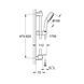 Душевой гарнитур Grohe QuickFix Vitalio Comfort 100 26098000 CV031498 фото 2