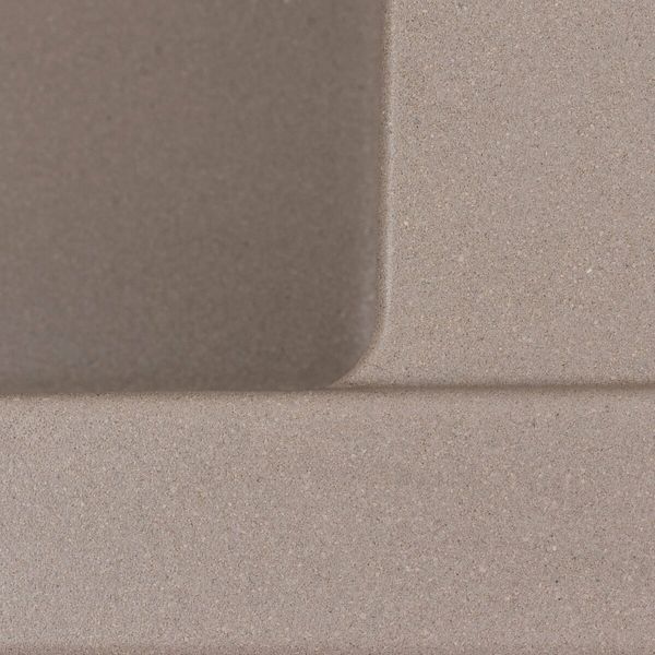 Гранітна мийка для кухні Platinum 6550 INTENSO матова Дюна 41652 фото