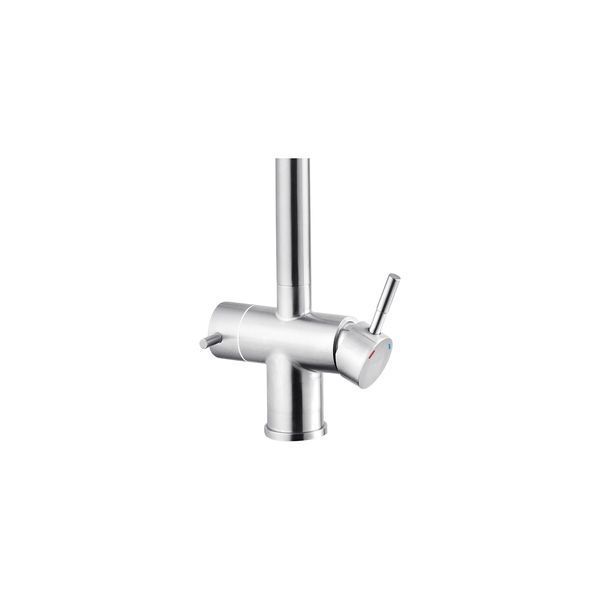 Змішувач для кухні з підключенням до фільтра Kroner KRP Edelstahl Klassisch - ESG03815GRA CV027934 фото