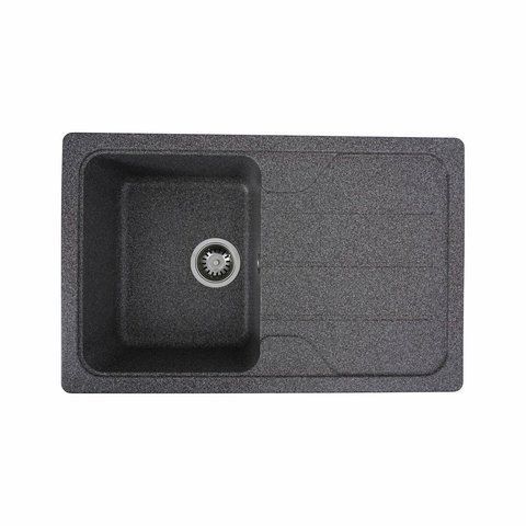 Гранитная мойка для кухни Platinum 7850 VERONA матовая Микс 3572 фото