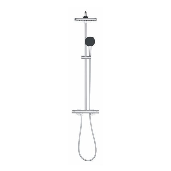 Душова система термостатична Grohe QuickFix Vitalio Comfort System 250 Cube 26696001 CV033235 фото