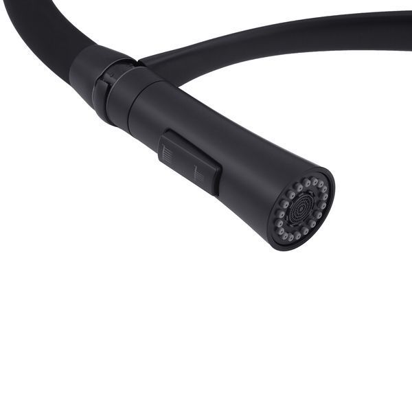 Змішувач для кухні Kroner KRP Ersel - SCH03393BLK CV033799 фото