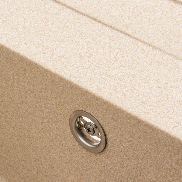Кухонна мийка гранітна матова 7050 CASCADA Platinum Сафарі 43036 фото