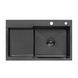 Кухонная мойка Kroner KRP Schwarze - 7848RHM PVD (3.0/1.0 мм) CV030024 фото 9