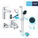 Набор смесителей 3 в 1 для ванной комнаты Grohe QuickFix Start M-Size UA202301ME CV030618 фото 12