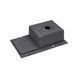 Комплект кухонної мийки Kroner KRP Schwarze - 7849RHM PVD (3/1 мм) ST35277 фото 5