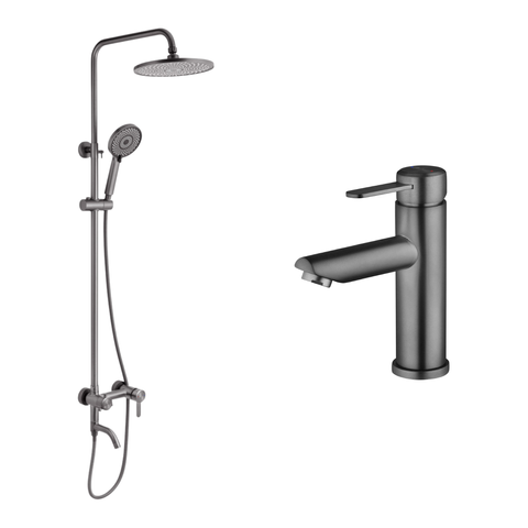 Набор 2 в 1 для ванной комнаты Agua Elposo &ndash; INOX064АМ SS3258 фото