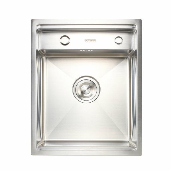 Кухонна прихована мийка Platinum Handmade 400х500х220 (змішувач в комплекті) 23596 фото