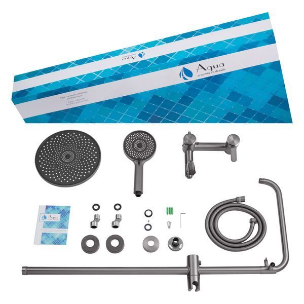 Набор 2 в 1 для ванной комнаты Agua Elposo &ndash; INOX064АМ SS3258 фото