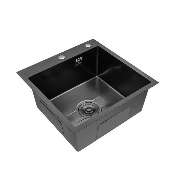 Кухонная мойка Kroner KRP Derby - 5050HM PVD (2,5/0,5 мм) CV027240 фото