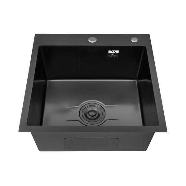 Кухонная мойка Kroner KRP Derby - 5050HM PVD (2,5/0,5 мм) CV027240 фото