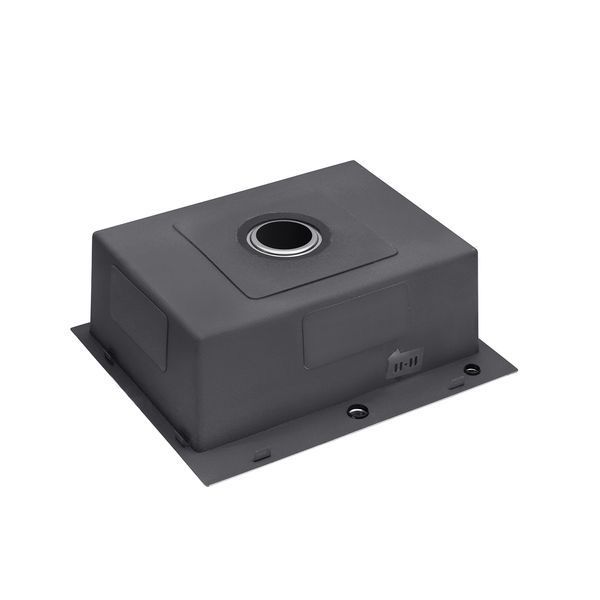 Комплект кухонної мийки Kroner KRP Derby - 6050HM Brush GRA ST27240 фото