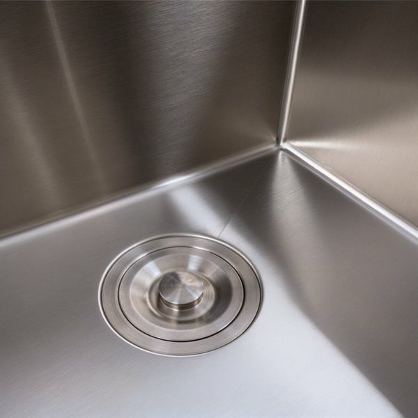 Комплект кухонной мойки Platinum Handmade HSBB 450x450x230 pl23569 фото