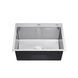 Комплект кухонної мийки Kroner KRP Derby - 6050HM Brush GRA ST27240 фото 4