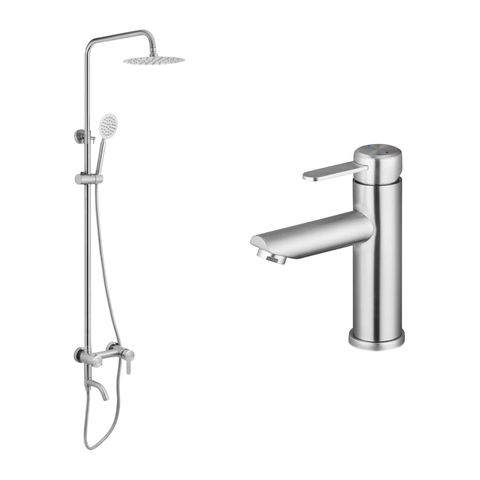 Набор 2 в 1 для ванной комнаты Agua Elposo - INOX064 SS3299 фото