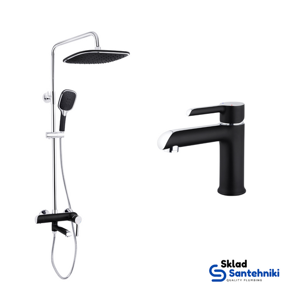 Набор 2 в 1 для ванной комнаты Kroner KRP Essen - SCH063 SS24337 фото