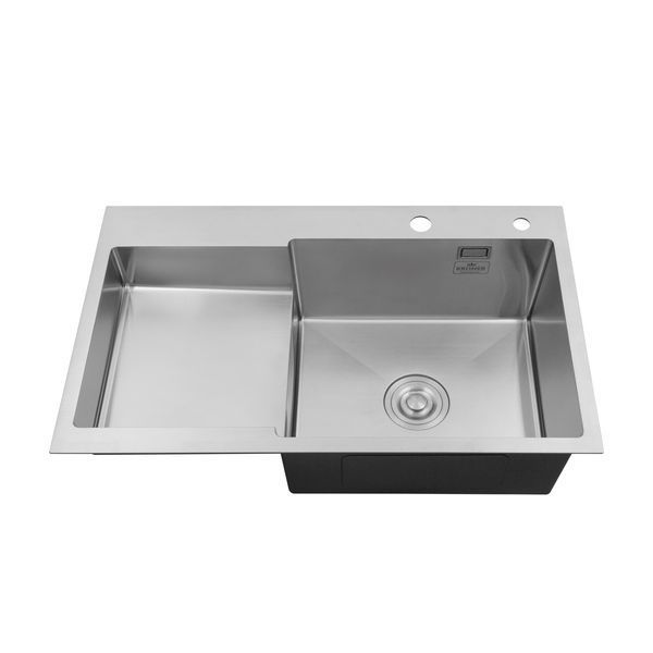 Кухонная мойка Kroner KRP Geb&uuml;rstet - 7848RHM (3.0/1.0 мм) CV030022 фото