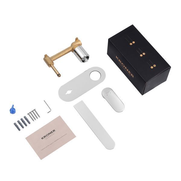 Смеситель скрытого монтажа для раковины Kroner Element 211133B-0101 CV035947 фото