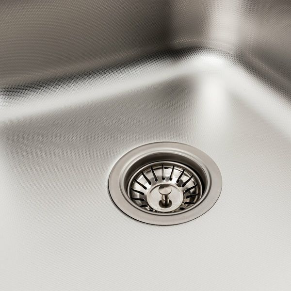 Кухонная мойка из нержавеющей стали Platinum 7050 ДЕКОР (0,8/180 мм) 11480 фото