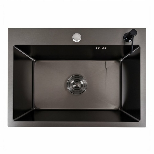 Комплект кухонной мойки Platinum 70*50 PVD TH36 pl84333 фото