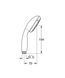 Лійка для ручного душу Tempesta 100 2759700E Grohe 2759700E фото 3