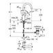 Смеситель для раковины Grohe BauLoop L-Size 23763000 CV031160 фото 2