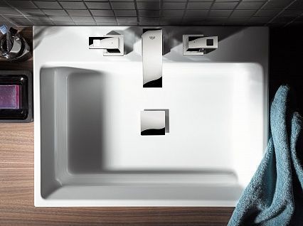 Eurocube Змішувач для раковини, на три отвори, двухвентильний, S-Size (20351000) 20351000 фото