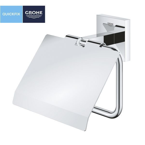 Тримач для туалетного паперу Grohe QuickFix Start Cube 41102000 CV033420 фото