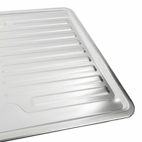 Кухонная мойка из нержавеющей стали Platinum ДЕКОР 7850 (0,8/180 мм) 11489 фото