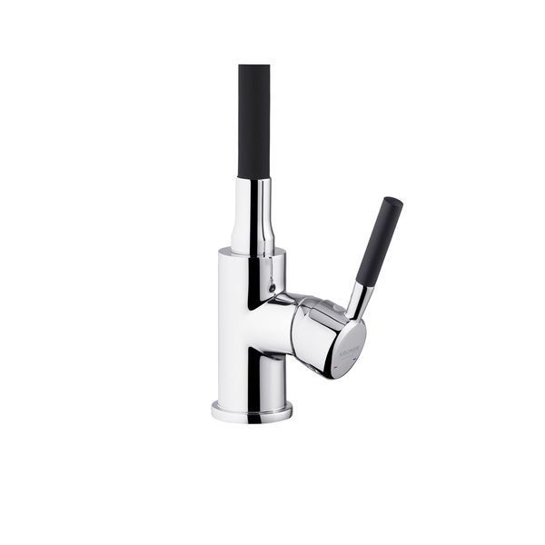 Комплект кухонної мийки Kroner KRP Derby - 5050HM Brush BLK ST27255 фото