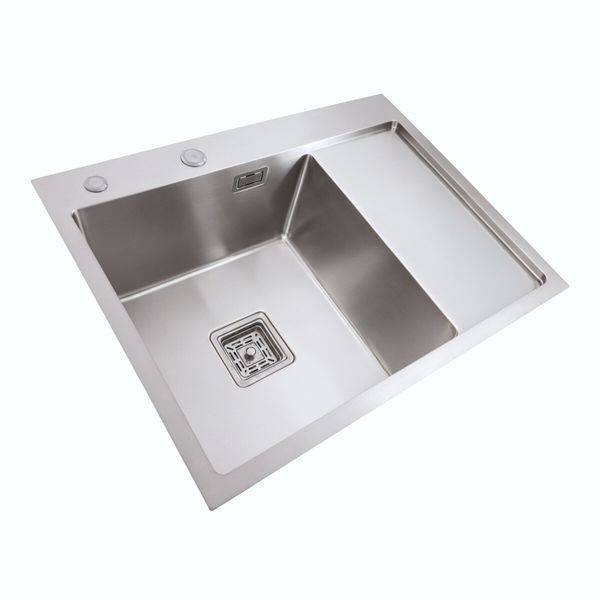 Комплект кухонной мойки Platinum Handmade 780х430х220 L pl23581 фото