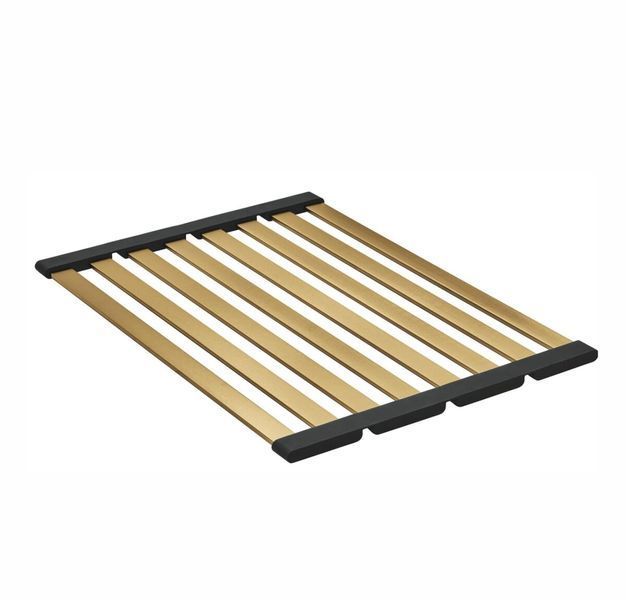Комплект кухонной мойки Platinum 60*50 PVD ST4313 Gold SL2355 фото