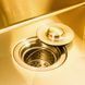 Комплект кухонной мойки Platinum 60*50 PVD ST4313 Gold SL2355 фото 8