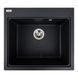 Гранітна мийка для кухні Platinum 5852 VESTA матовий Карбон 39965 фото 1