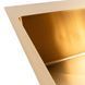 Комплект кухонної мийки Platinum 60*50 PVD ST4313 Gold SL2355 фото 19