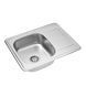 Кухонна мийка Kroner KRP Satin - 6350 (0.8 мм) CV022779 фото 3