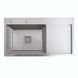 Комплект кухонной мойки Platinum Handmade 780х430х220 L pl23581 фото 2