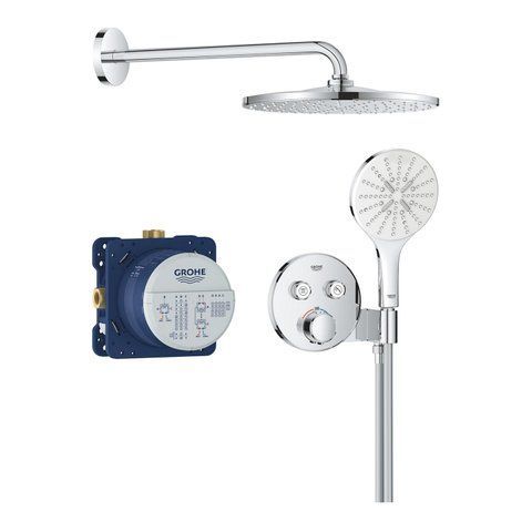 Душова система прихованого монтажу термостатична Grohe QuickFix Precision SmartControl 34877000 CV033246 фото