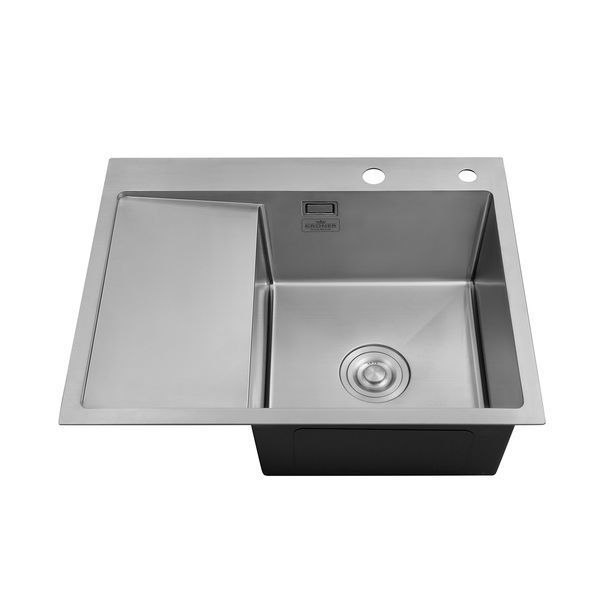 Кухонная мойка Kroner KRP Geb&uuml;rstet - 6350RHM (3.0/1.0 мм) CV031321 фото