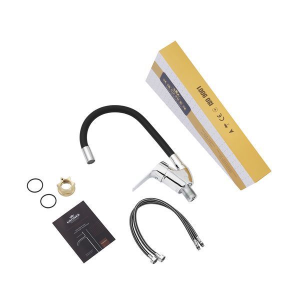 Смеситель для кухни Kroner KRM Odra - C032BLK CV021167 фото