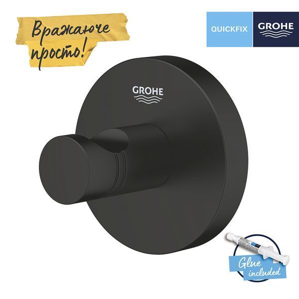 Крючок для ванной комнаты Grohe QuickFix Start 411732430 CV032148 фото