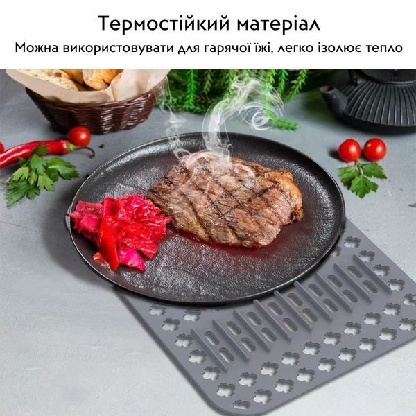 Силиконовый коврик в мойку термостойкий Nett SG-6433 309 фото