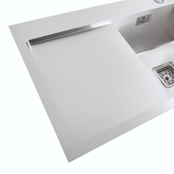 Комплект кухонной мойки Platinum Handmade 780х430х220 R pl23582 фото