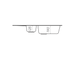Гранитная мойка для кухни Platinum 7850W TOSKANA матовая Мокко 3636 фото 3