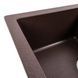 Гранитная мойка для кухни Platinum 7850W TOSKANA матовая Мокко 3636 фото 6