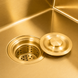 Комплект кухонної мийки Platinum 50*50 PVD ST4313 Gold SL2741 фото 6