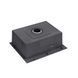 Комплект кухонної мийки Kroner KRP Derby - 6050HM Brush BLK ST27270 фото 7